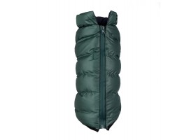 Green Nuvola down jacket for dogs