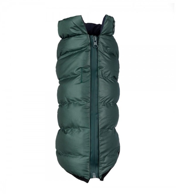 Green Nuvola down jacket for dogs