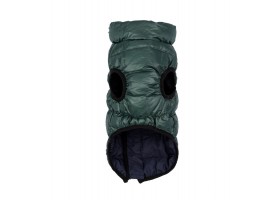 Green Nuvola down jacket for dogs