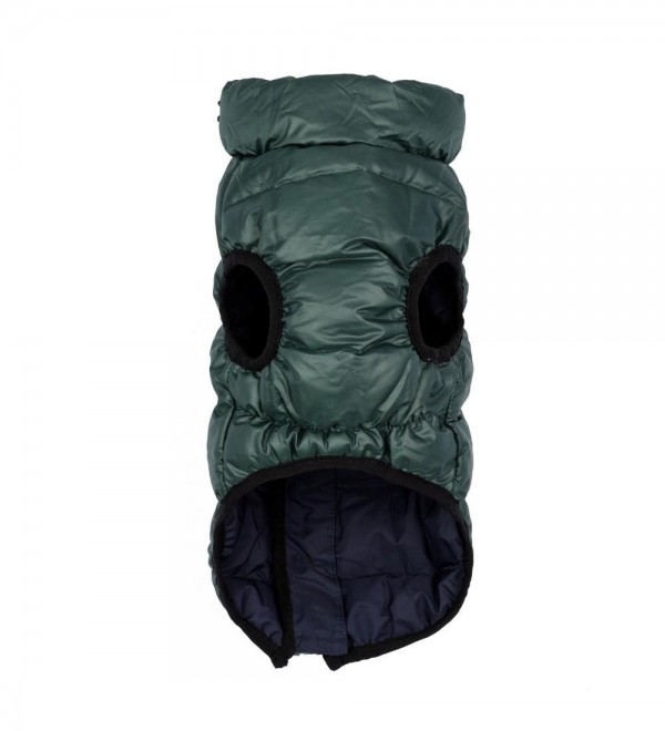Green Nuvola down jacket for dogs