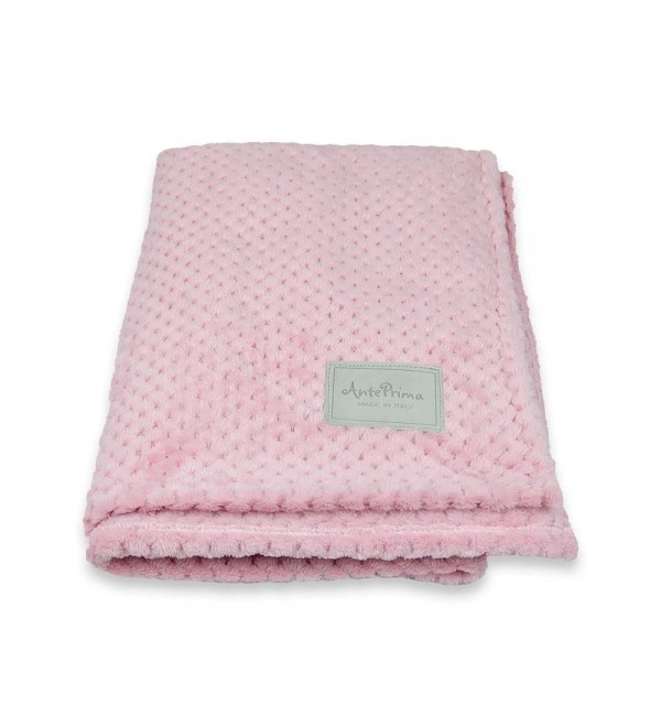Pink baby blanket
