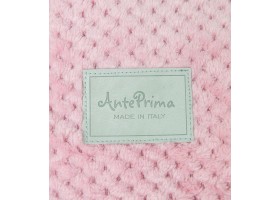Pink baby blanket