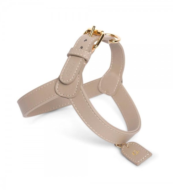 Beige Leather Harness