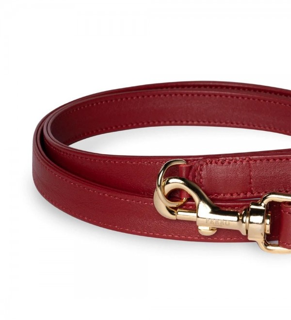 Leash de Cuero para Perro Scarlet