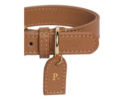 Leather Dog Collar Caramel