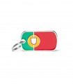 Dog Tag Portugal Flag