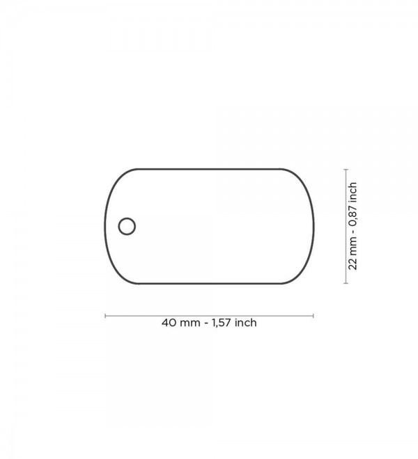 Dog Tag Portugal Flag