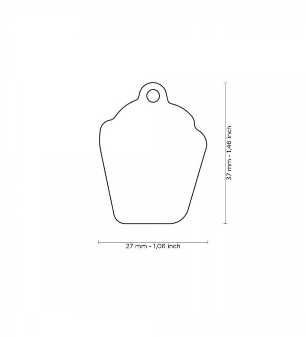 Dog Tag Food Popcorn