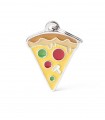 Dog ID Tag Food Pizza