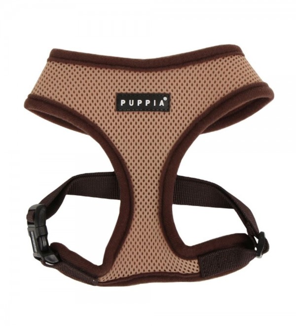 Small Beige Soft Dog Harness