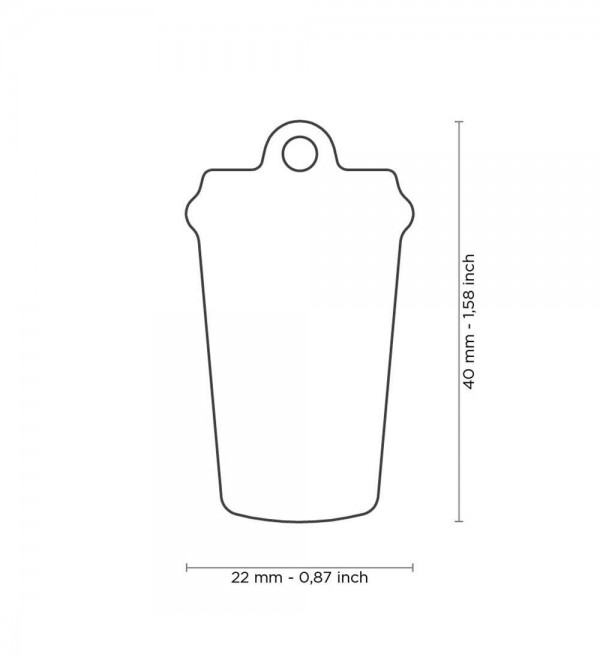 Dog ID Tag Food Café