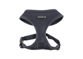 Small Soft Gray Dog Harness