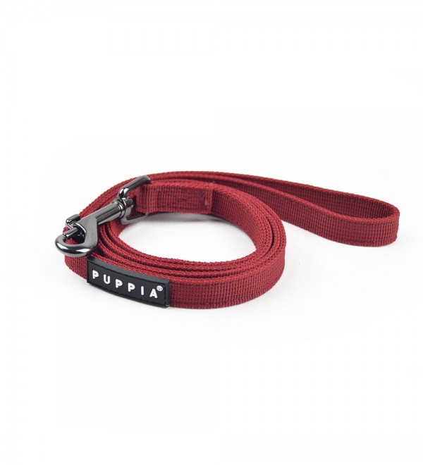 Leash Nylon Two Tone Burgundy