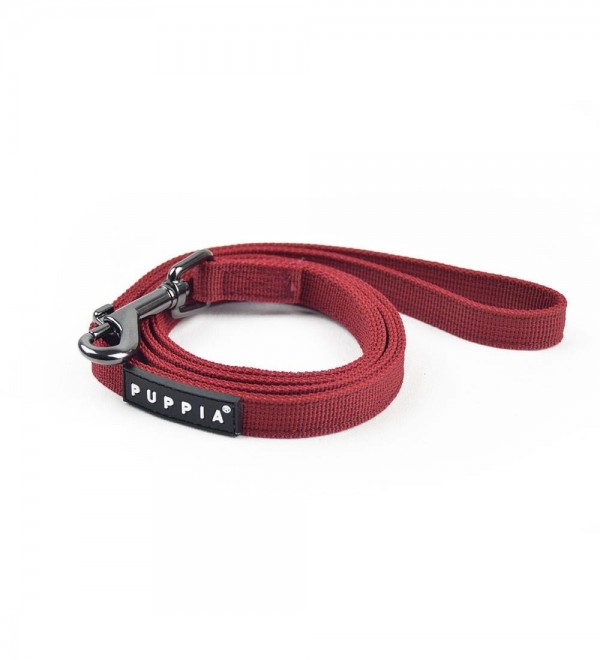 Leash Nylon Two Tone Burgundy