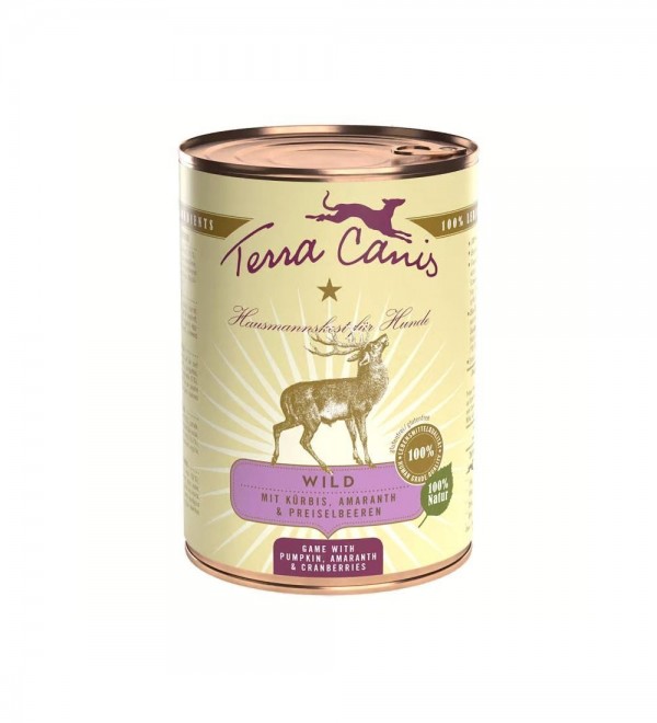 Natural Dog Food Terra Canis - Classic Deer