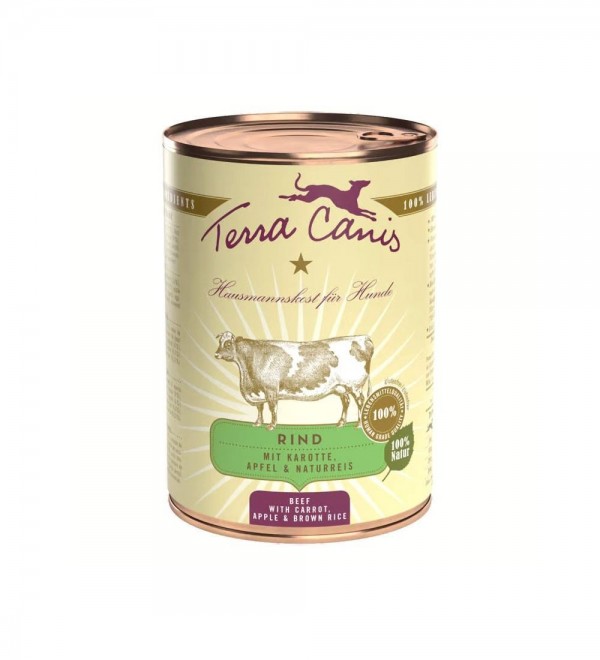 Natural Dog Food Terra Canis - Classic Beef