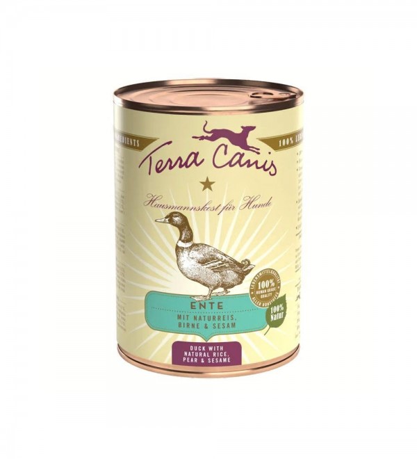 Natural Dog Food Terra Canis - Classic Duck