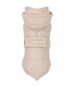 Beige Feathers Dog Coat