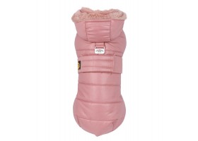 Pink Feathers Dog Coat