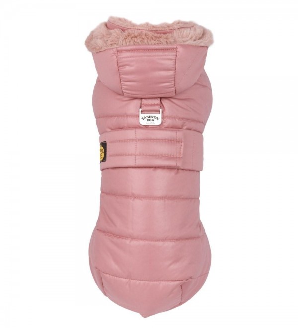 Dog Coat Pink Feathers