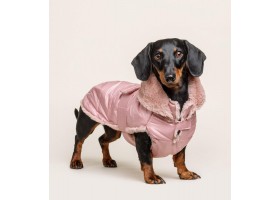 Abrigo para perro Plumas Rosa Abrigo para perro Plumas Rosa