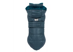 Dog Coat Puffer Green