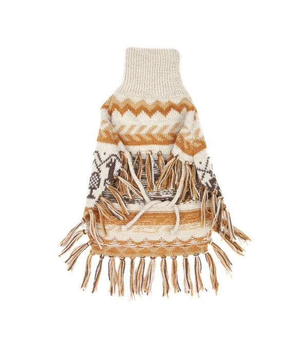 Poncho Dog Llama Natural