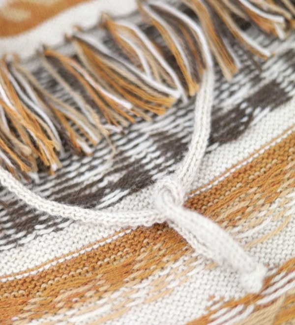 Poncho Perro Llama Natural