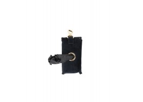 Dispensador Bolsas Perro Velvet Negro