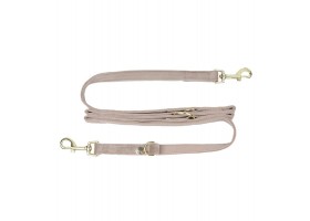 Leash Multiposición Perro Velvet Beige