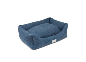 Blue Teddy Dog Bed