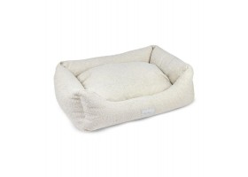 Teddy Beige Dog Bed