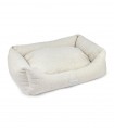 Teddy Beige Dog Bed