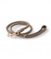 Ferdinando Beige Dog Leash