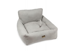 Mary Beige Car Dog Bed