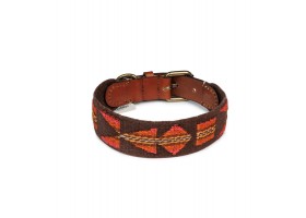 Collar Leather Dog Collar Etna Brown