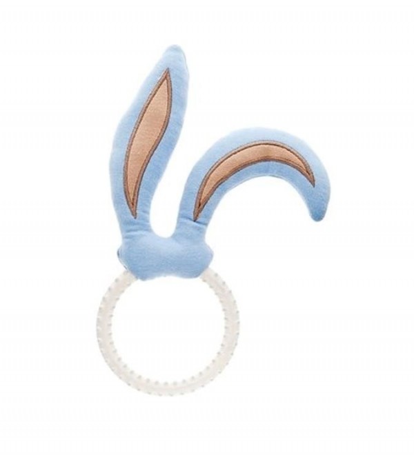 Toy Blue Rabbit Ring