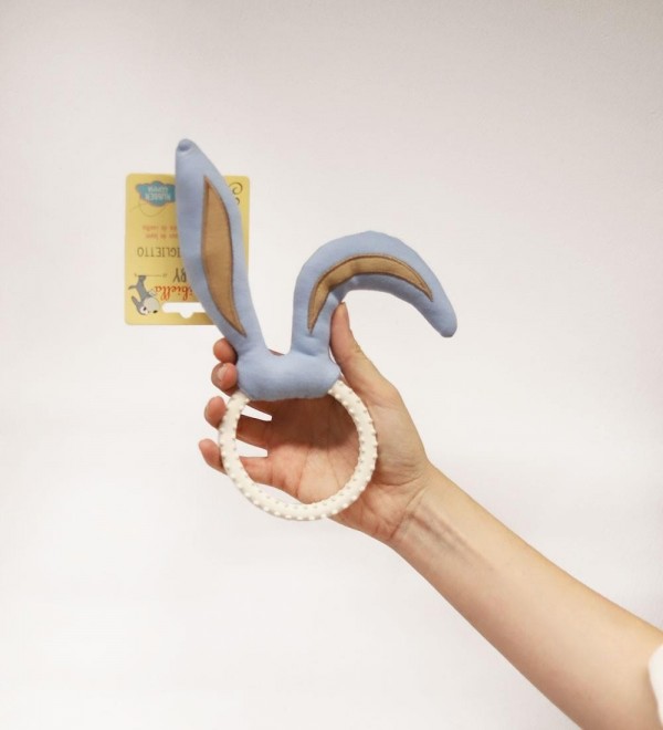 Toy Blue Rabbit Ring