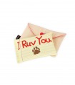 Stuffed Dog Love Letter