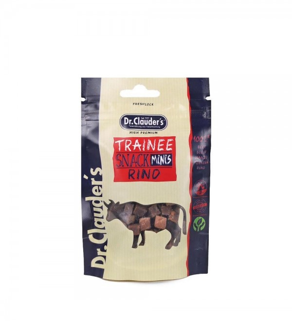 Natural Dog Treats - Mini Beef Jerky Strips