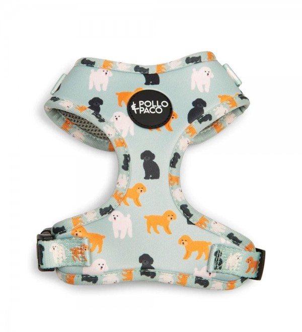 Dog harness for poodles