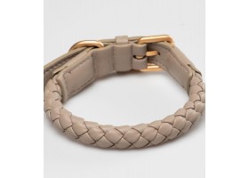 Collar Leather Dog - Beige Ferdinando