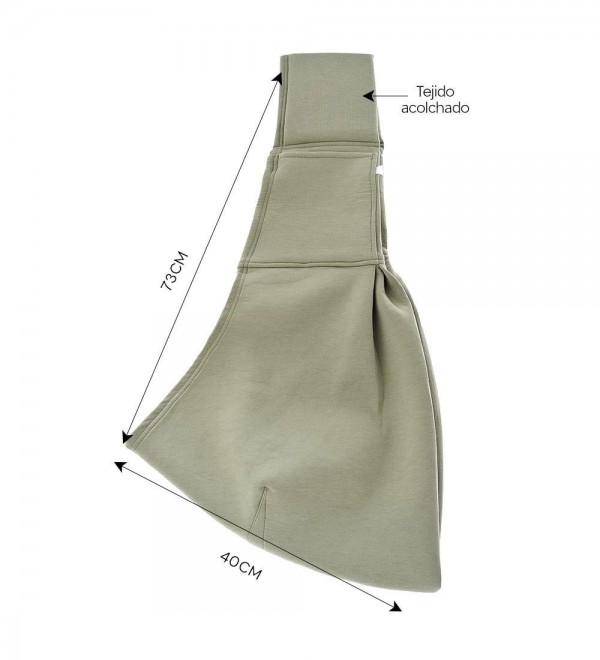 Bandolera para perros - Wallaby Verde Kaki