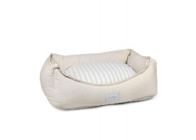 Capri Rigue Cream Dog Bed