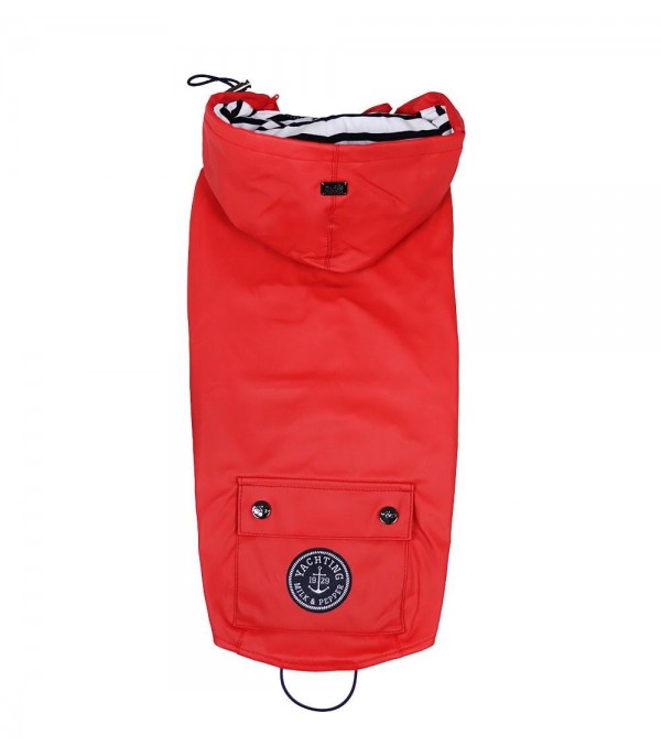 Dog Raincoat - Red Tribord