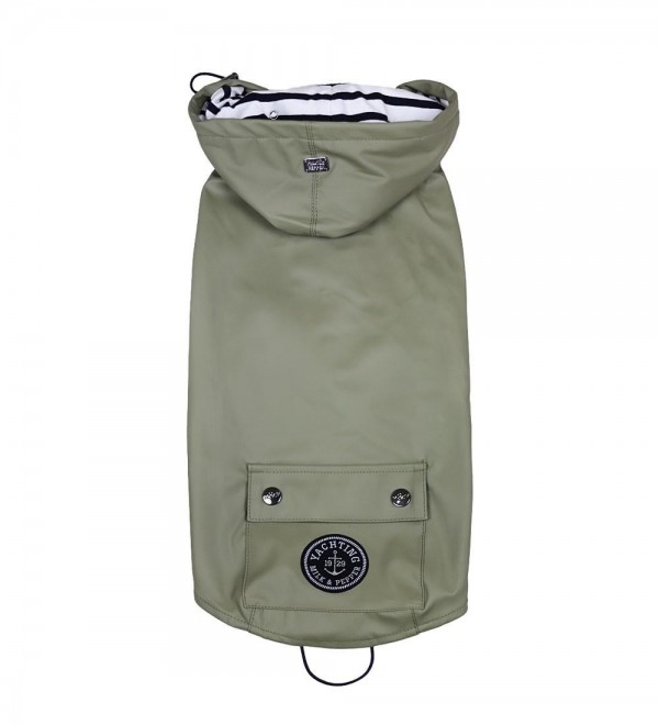 Waterproof Medium Dog Coat - Tribord Khaki Green