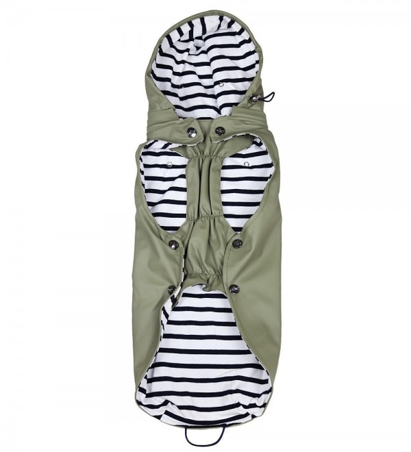 Waterproof Medium Dog Coat - Tribord Khaki Green