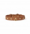 Leather Dog Collar - Nara Toy Camel