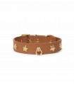 Collar Leather Dog Collar - Nara Regular Camel