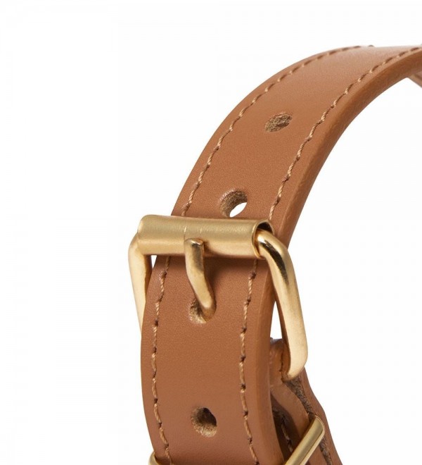 Collar Leather Dog Collar - Nara Regular Camel